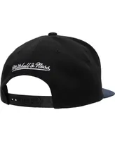 Men's Mitchell & Ness Black, Navy Dallas Cowboys Team Script 2.0 Snapback Hat