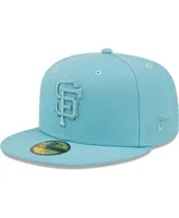 Men's New Era Light Blue San Francisco Giants Color Pack 59FIFTY Fitted Hat