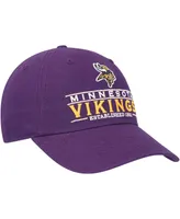 Men's '47 Brand Purple Minnesota Vikings Vernon Clean Up Adjustable Hat