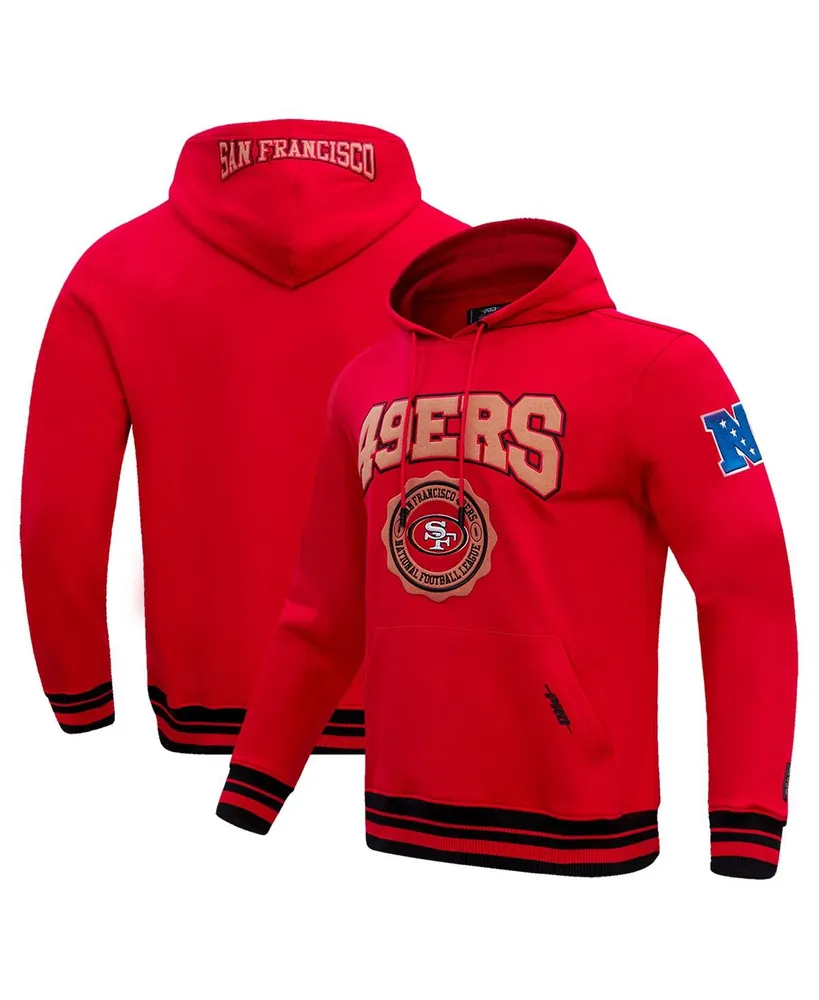 Men's San Francisco 49ers Pro Standard Black Logo Pullover Hoodie