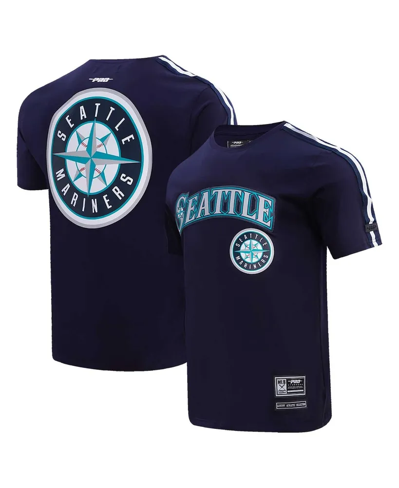 Men's Pro Standard Navy, Seattle Mariners Taping T-shirt