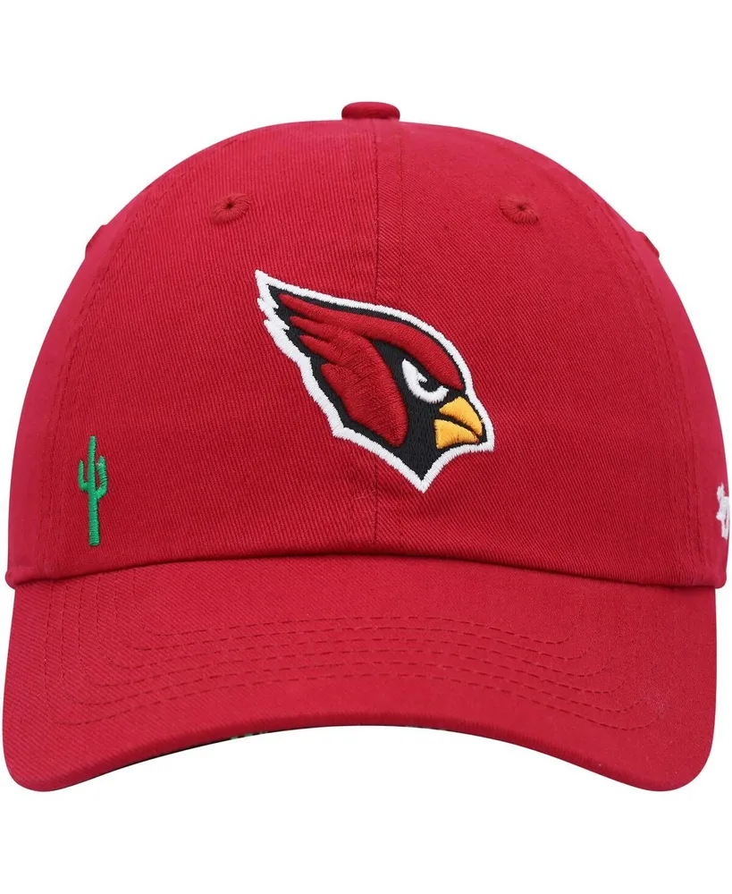 Women's '47 Brand Cardinal Arizona Cardinals Confetti Icon Clean Up Adjustable Hat