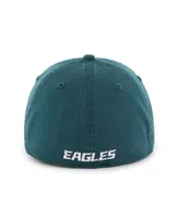 Men's '47 Brand Green Philadelphia Eagles Franchise Logo Fitted Hat