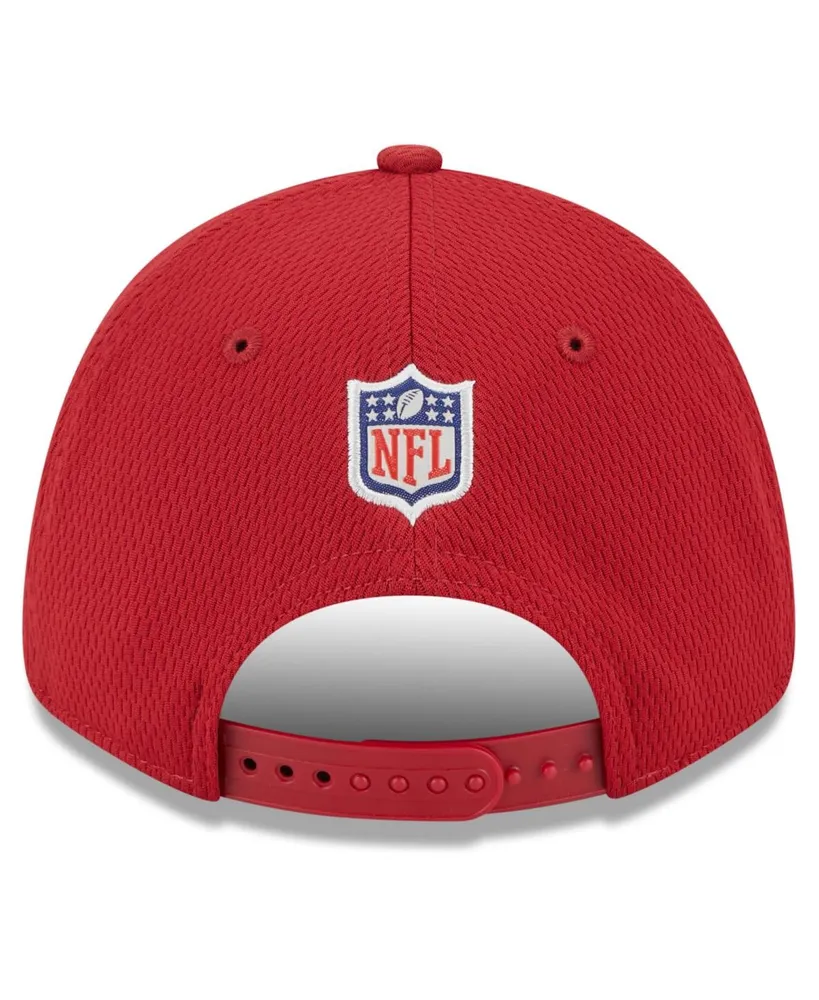 Men's New Era Cardinal Arizona Cardinals 2023 Nfl Training Camp 9FORTY Adjustable Hat