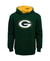 Big Boys Green Bay Packers Prime Pullover Hoodie