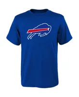 Big Boys Royal Buffalo Bills Primary Logo T-shirt