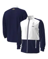 Men's Under Armour Navy Midshipmen 2023 Aer Lingus College Football Classic Full-Zip Jacket