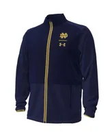 Men's Under Armour Navy Notre Dame Fighting Irish 2023 Aer Lingus College Football Classic Full-Zip Jacket