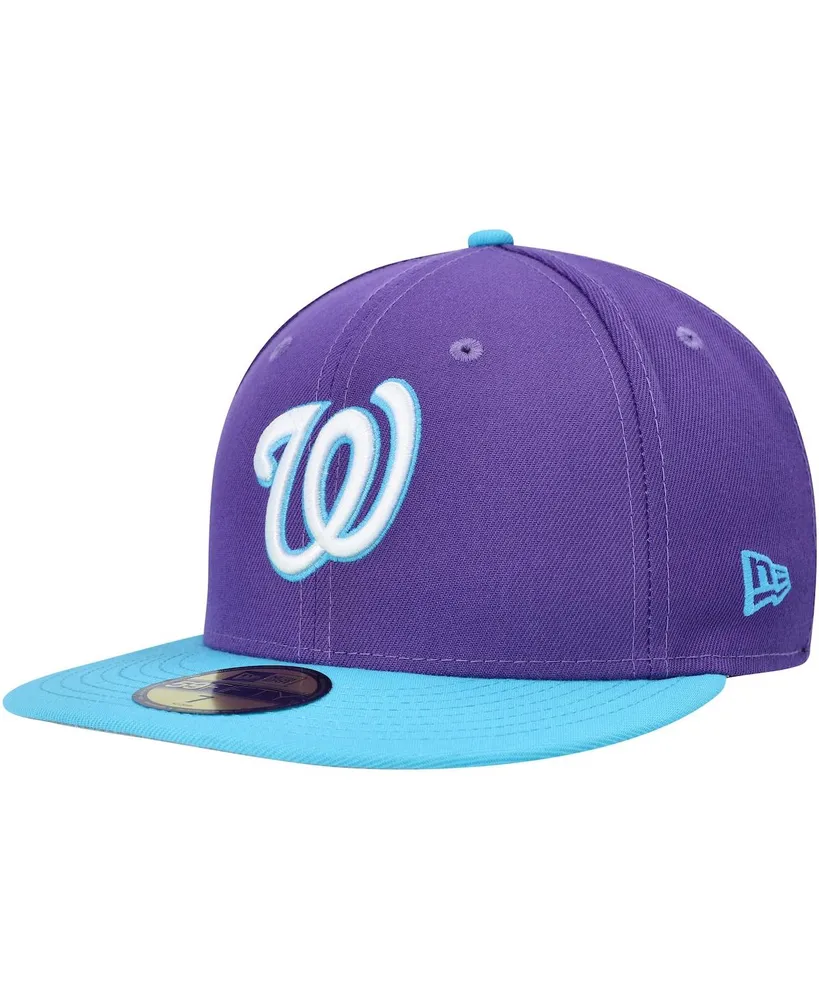 Men's New Era Purple Washington Nationals Vice 59FIFTY Fitted Hat