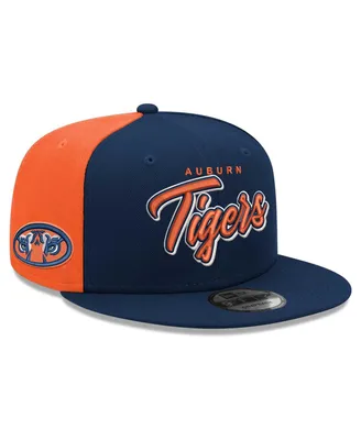 Men's New Era Navy Auburn Tigers Outright 9FIFTY Snapback Hat