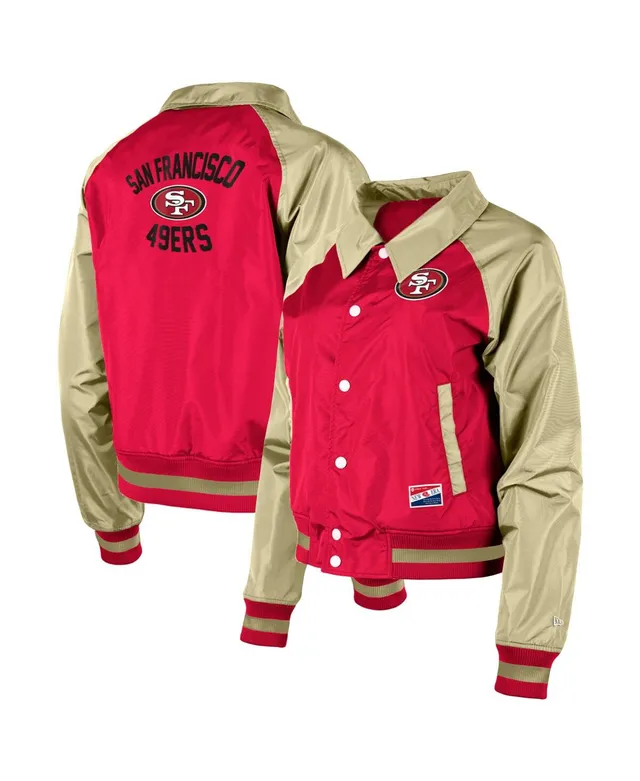 Women's New Era Royal Buffalo Bills Coaches Raglan Full-Snap Jacket