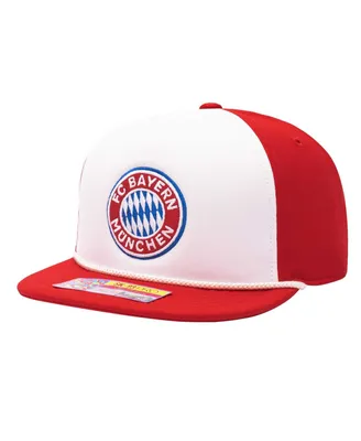 Men's Fan Ink White Bayern Munich Avalanche Snapback Hat