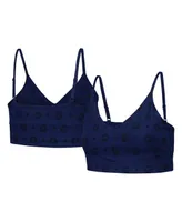 Women's Terez Navy Houston Astros Active Bra