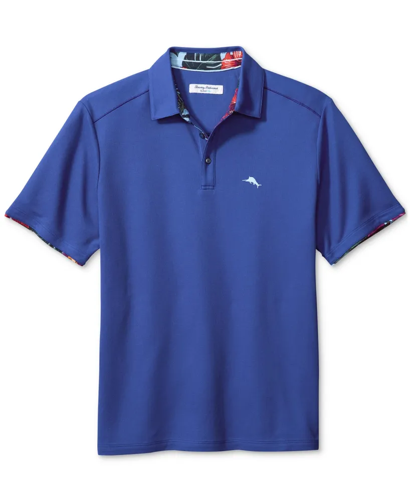 Lids Milwaukee Brewers Tommy Bahama Blooms Polo - Navy