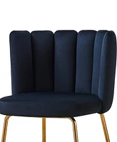 Best Master Furniture Elegante 41" Velvet Bar Stools, Set of 2