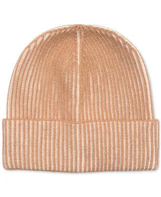 Alfani Men's Two-Tone Plated Beanie, Created for Macy's