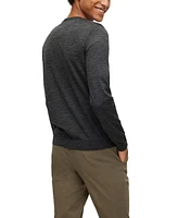 Boss by Hugo Men's Slim-Fit Merino Wool Sweater