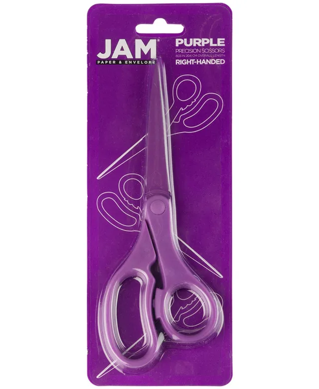 Jam Paper 8 Multi-Purpose Precision Scissors - Purple