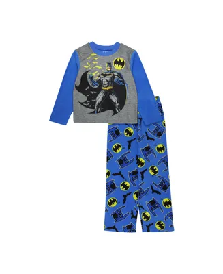 Avengers Little Boys Top and Pajama, 2 Piece Set