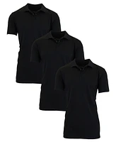 Galaxy By Harvic Men's Dry Fit Moisture-Wicking Polo Shirt