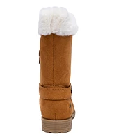 Nautica Little Girls Cosima Cold Weather Faux Fur Boots