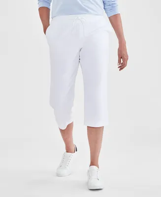 Style & Co Women's Mid Rise Capri Sweatpants, Created for Macy's