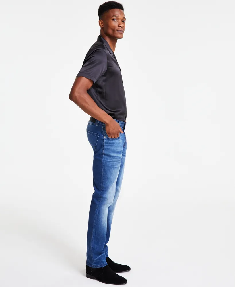 I.n.c. International Concepts Men's Slim Straight-Leg Jeans, Created for Macy's