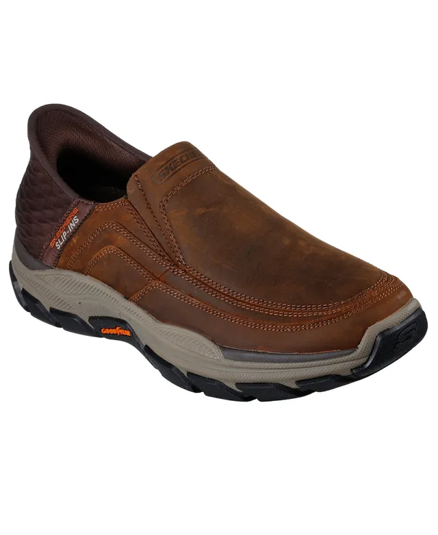 Skechers Men's Slip-Ins- Parson Ralven Moc Toe Wide Width Casual Sneakers  from Finish Line - Macy's