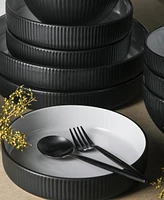 Christian Siriano Larosso Full 12 Pc. Dinnerware Set, Service for 4