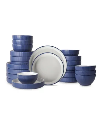 Christian Siriano Larosso 24 Pc. Dinnerware Set, Service for 8