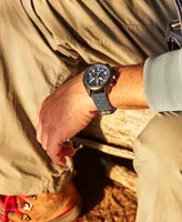 Citizen Men's Men's Promaster Land Eco-Drive Navy Nylon Strap Watch 47mm