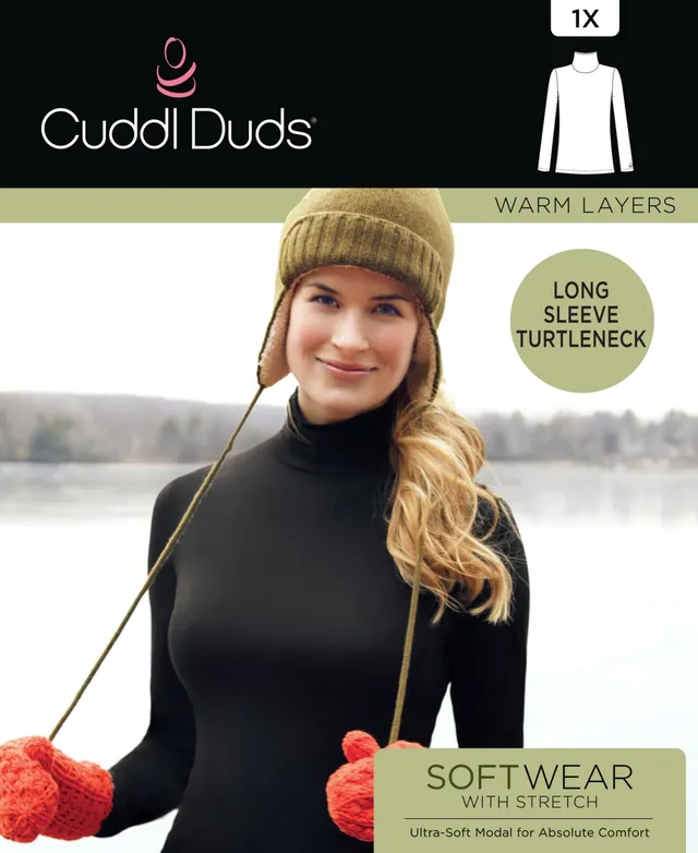 Cuddl Duds Softwear with Stretch Turtleneck