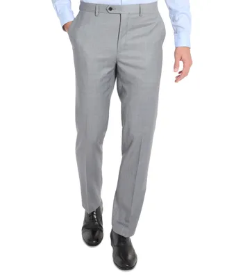 Lauren Ralph Lauren Men's Slim-Fit Sharkskin Wool-Blend Stretch Suit Pants