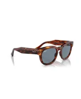 Ray-Ban Unisex Mega Hawkeye Low Bridge Fit Sunglasses RB0298SF