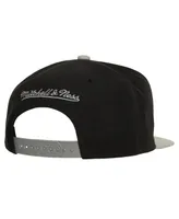 Men's Mitchell & Ness Black Los Angeles Kings Core Team Ground 2.0 Snapback Hat