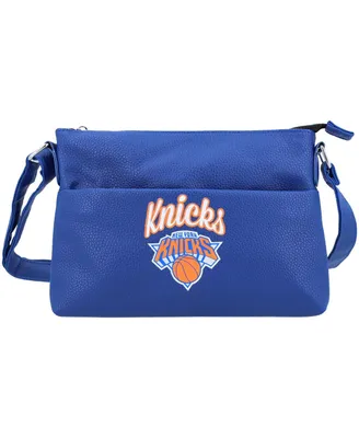 Women's Foco New York Knicks Logo Script Crossbody Handbag