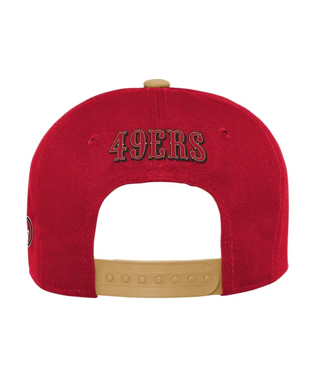 Preschool San Francisco 49ers Scarlet/Gold Jacquard Tassel Knit Hat with Pom