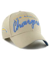 Men's '47 Brand Khaki Los Angeles Chargers Atwood Mvp Adjustable Hat