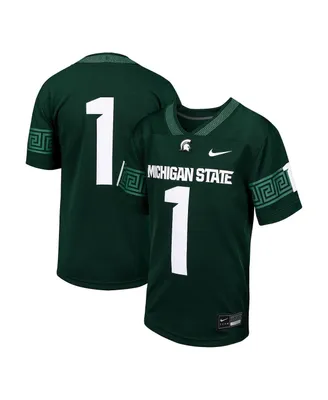 Toddler Boys and Girls Nike #1 Green Michigan State Spartans Untouchable Football Jersey