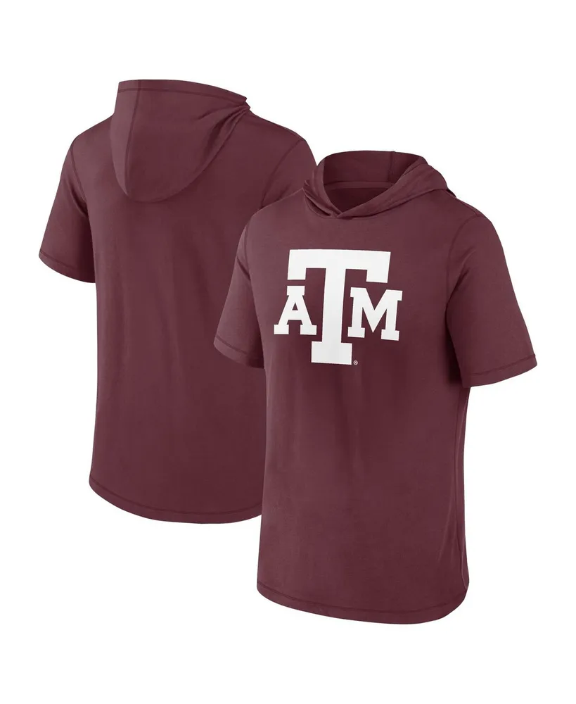 Men's Fanatics Maroon Texas A&M Aggies Primary Logo Hoodie T-shirt