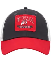 Men's Colosseum Charcoal Utah Utes Objection Snapback Hat