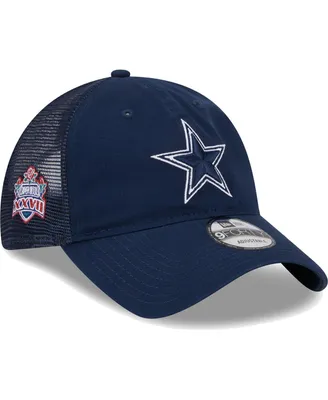 Men's New Era Navy Dallas Cowboys Distinct 9TWENTY Adjustable Hat