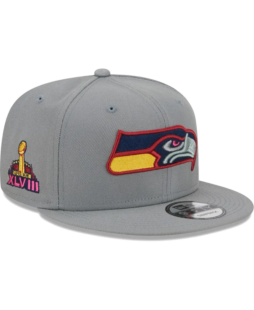 Seattle Seahawks New Era Color Pack Brights 9FIFTY Snapback Hat - Neon Green