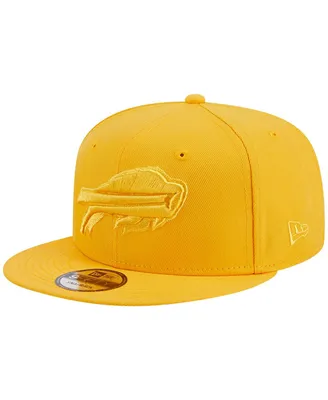 Men's New Era Gold Buffalo Bills Color Pack 9FIFTY Snapback Hat