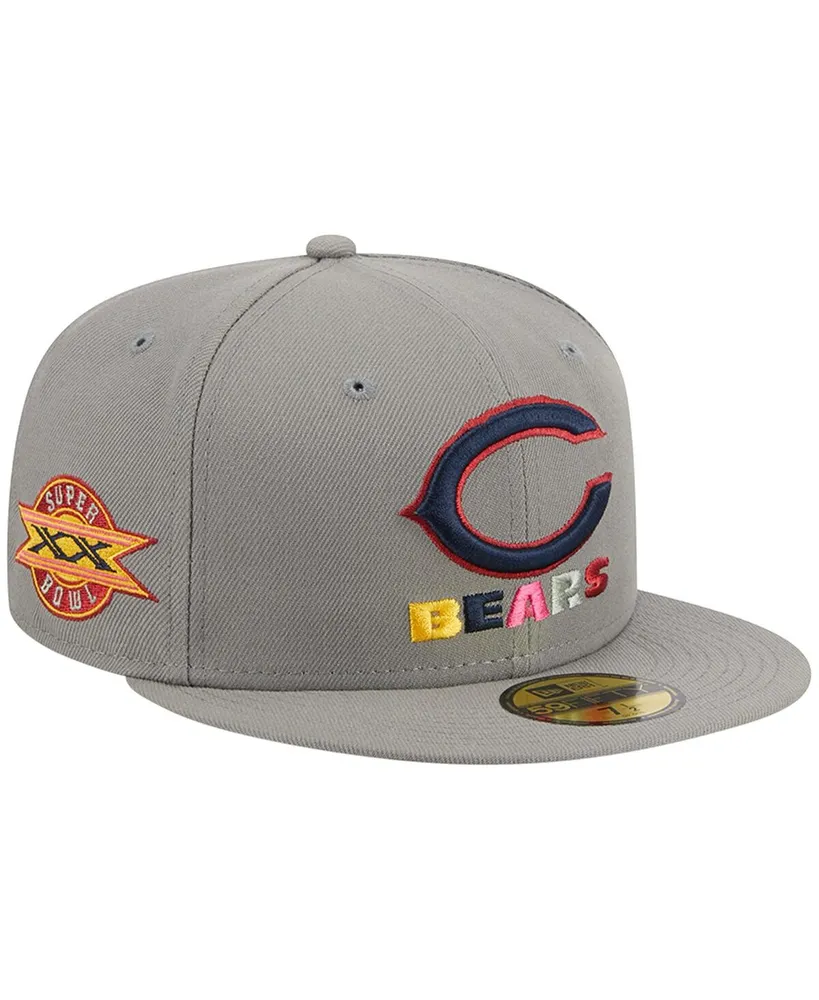 Men's New Era Chicago Bears Color Pack 59FIFTY Fitted Hat