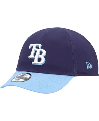 Infant Boys and Girls New Era Navy Tampa Bay Rays Team Color My First 9TWENTY Flex Hat