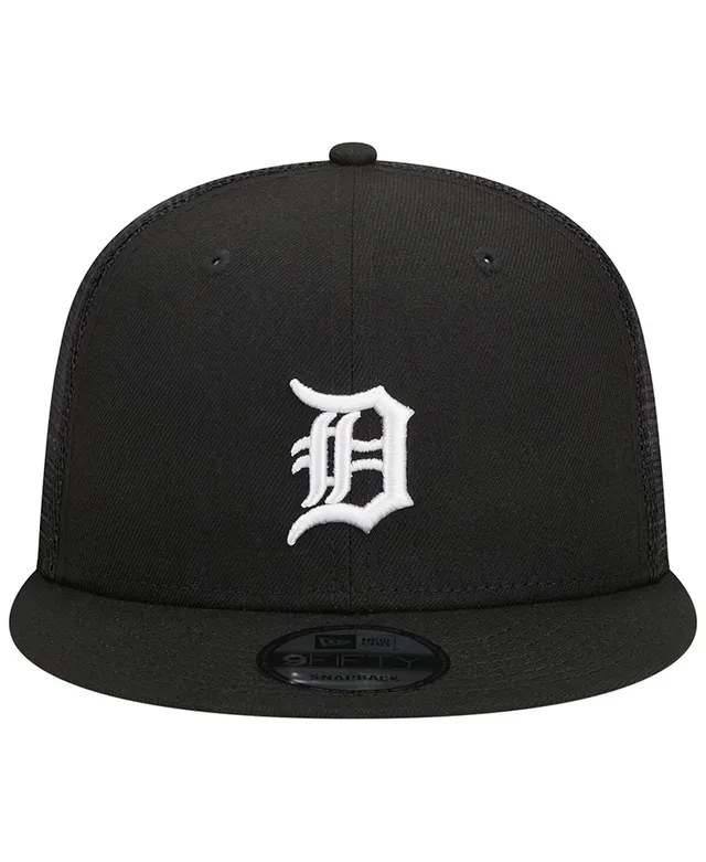 Detroit Tigers New Era Retro Beachin' Trucker 9FIFTY Snapback Hat - Natural