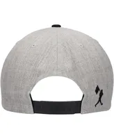 Men's Baseballism Heather Gray Field of Dreams Moonlight Snapback Hat