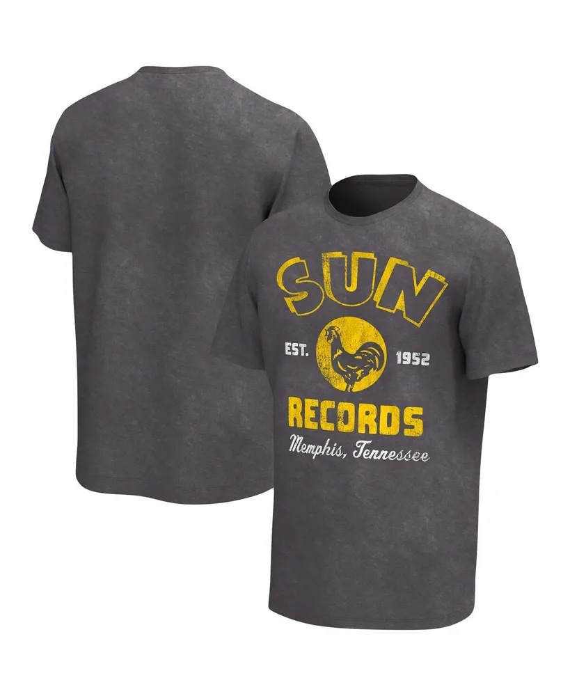 Men's Black Sun Records Washed Graphic T-shirt