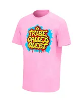 Men's Pink A Tribe Called Quest Washed Graphic T-shirt